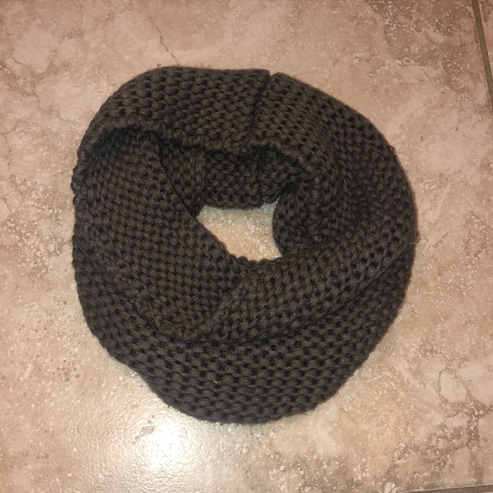Crochet Infinity Knit Scarf
